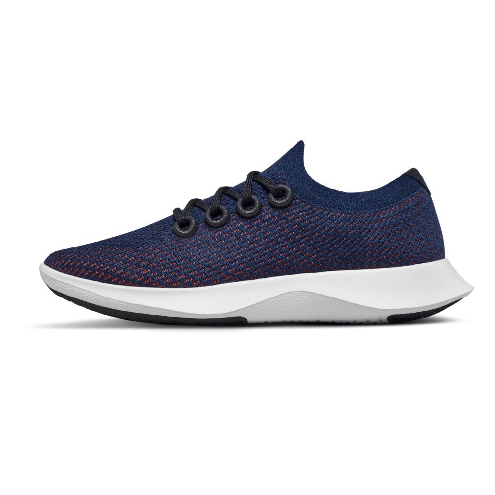 Allbirds Men\'s Tree Dashers - Running Shoes Navy - LTO472859